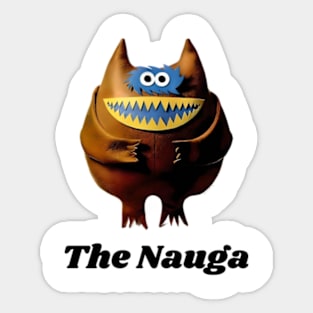 The Nauga Sticker